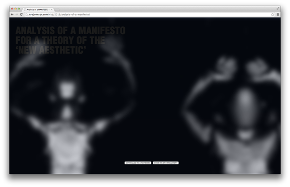 Analysis of a Manifesto